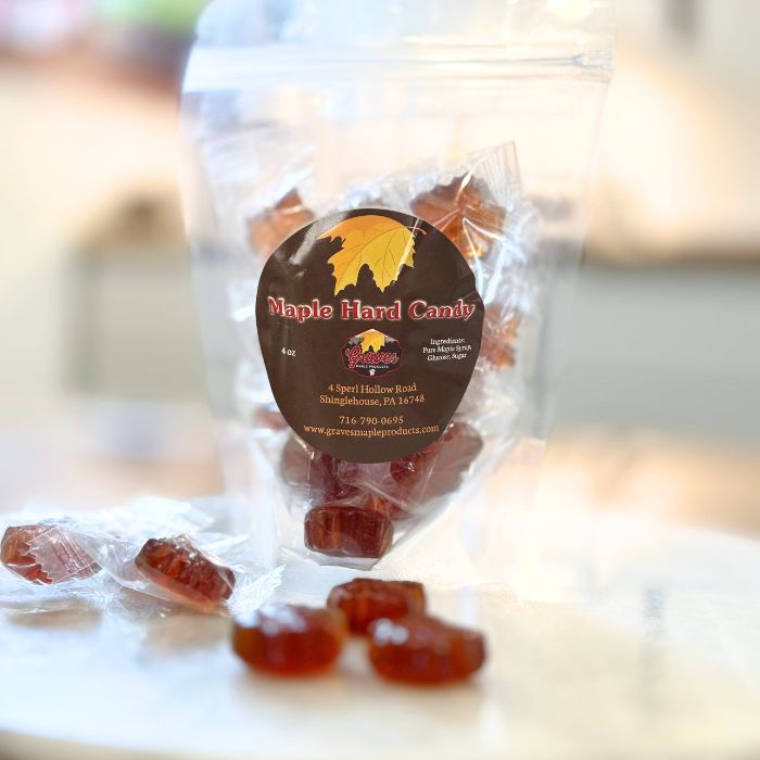 Maple hard candy made from 100% pure Pennsylvania maple syrup – Graves Maple Products