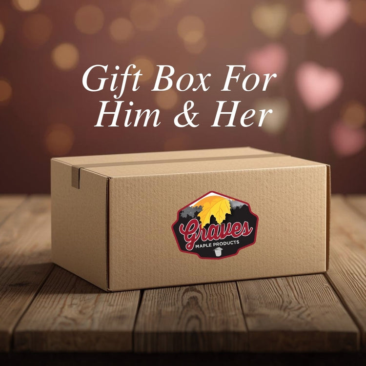 Valentines Day Gifts for Him and Her. Gift boxes to share!